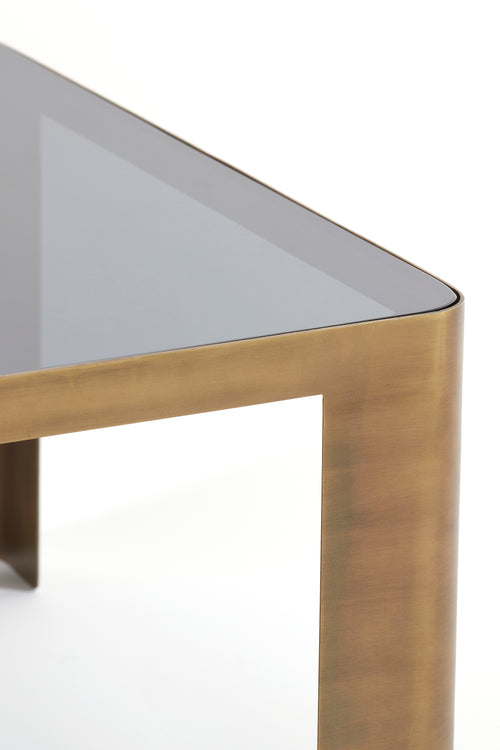 Light & Living salontafel OXE - Ø75x40cm - brons - Set van 2 - vtwonen shop