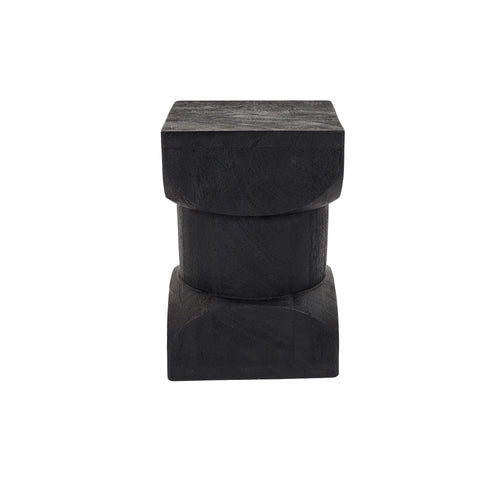 Housecraft Living Rea Bijzettafel Vierkant 30x 30 cm Mangohout Bruin donker - vtwonen shop