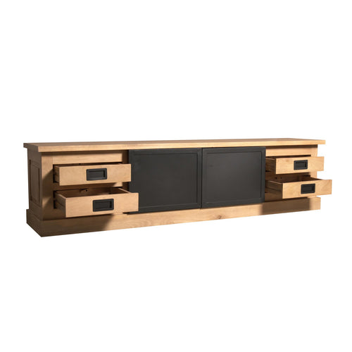 Starfurn Tv-meubel Noa - Naturel Hout - 200x45x50cm