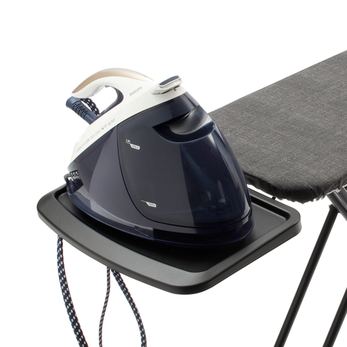 Brabantia Strijkplank B - 124x38 - met solide stoomunithouder - denim black - vtwonen shop