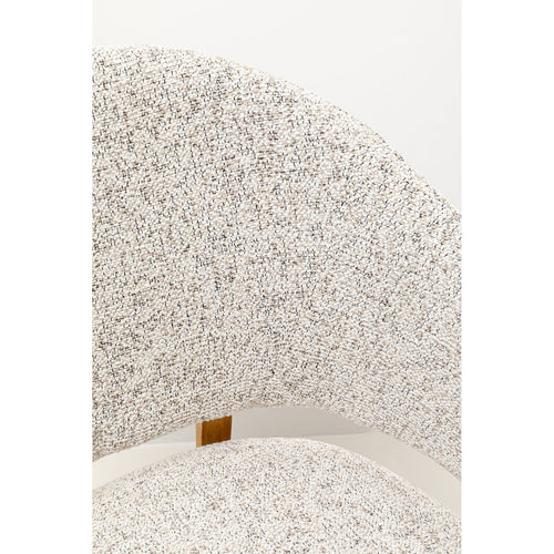 Kare Design Stoel met armleuningen August grijs
