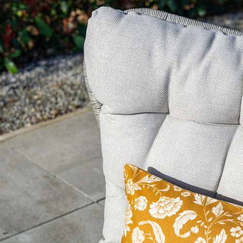 Garden Impressionsloungestoel incl. voetenbank Melfort grey sand