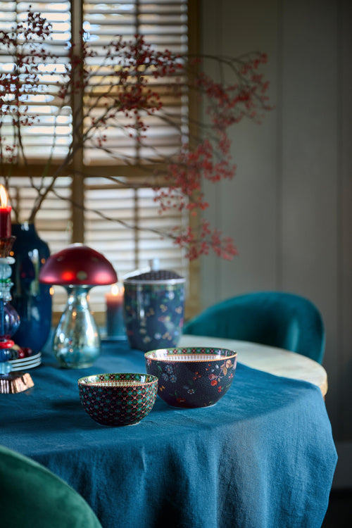 Pip Studio - Berry Blues Blue - Kom - Ontbijtkom - 15cm