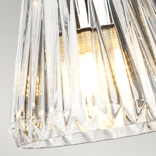 Elstead Agatha - 3 Lichts Multi Arm Plafond Hanglamp Gepolijst Chroom IP44, G9