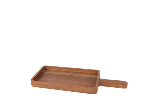 J-Line snijplank Rechthoek - hout - naturel - small