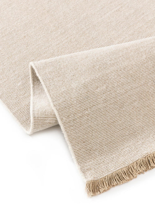 benuta plat geweven vloerkleed Mia - beige - 250x350 cm