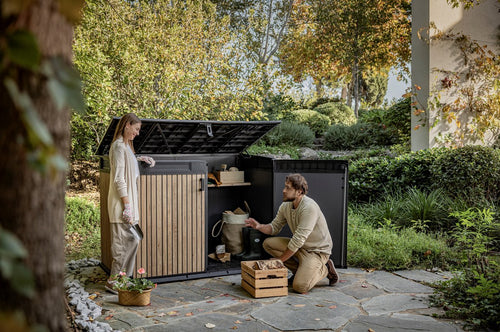 Keter Venetian Opbergkast 2020L - 190x109x132,5 cm - Bruin - vtwonen shop