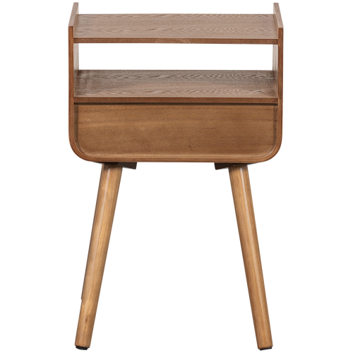 WOOOD nachtkastje/bijzettafel Nils - Hout - Naturel - 54x36x30 - vtwonen shop