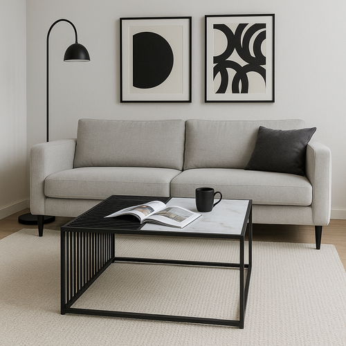 Kare Design Salontafel Twice 80x80cm