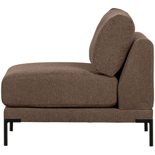 vtwonen loveseat element Couple- Polyester - Bruin - 89x100x100 - vtwonen shop