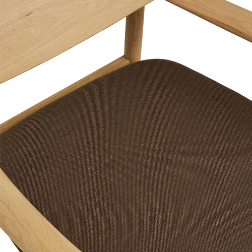 Artichok Otto Fauteuil Met Bruin Zitkussen - Naturel - vtwonen shop