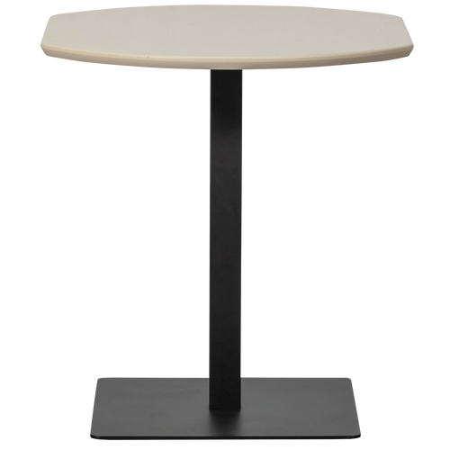 WOOOD vierkante buisvoet bistro - Metaal - Zwart - 72x50x50 - vtwonen shop