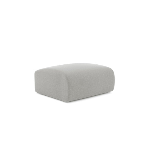 Sia Home - Zitzak MYRA - kruisbinding lichtgrijs 75cm
