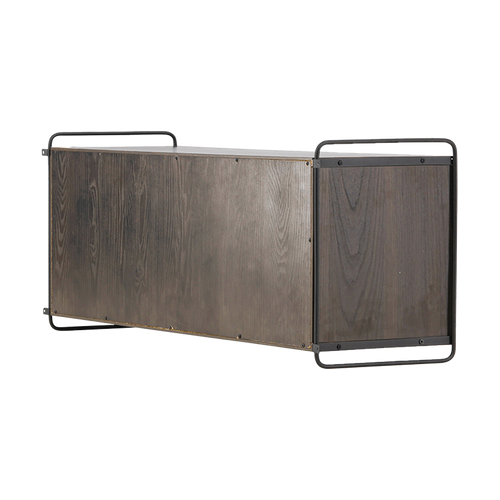 Nest living Marcus Hangende Houten Wandkast Walnoot - 122 x 35 cm - vtwonen shop