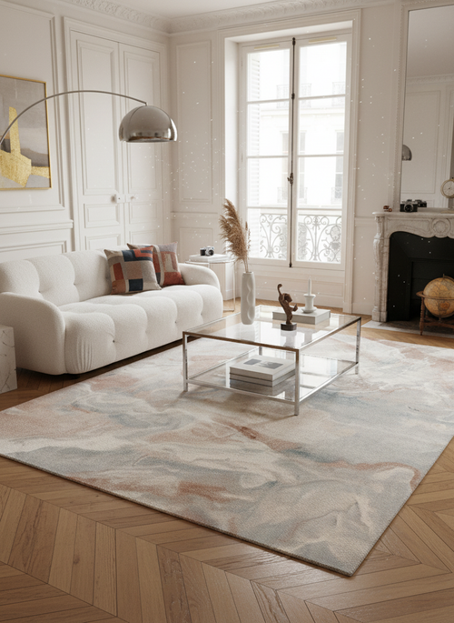 AFK Living vloerkleed Carrare - zeer zacht - veelkleurig - 120x170 cm