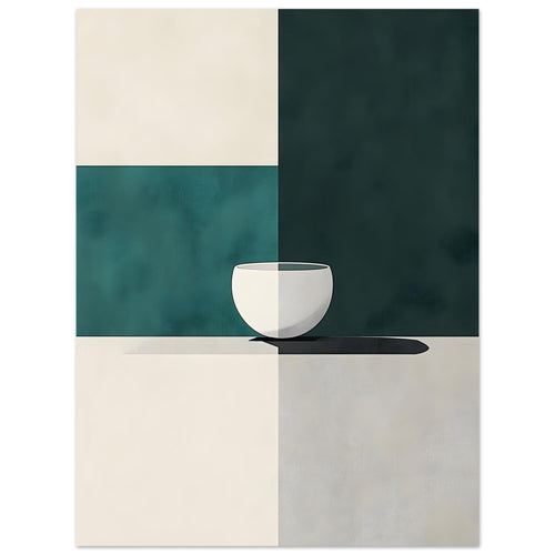 Artfulprints  Boho – Cup and shape   poster 30x40 cm - vtwonen shop