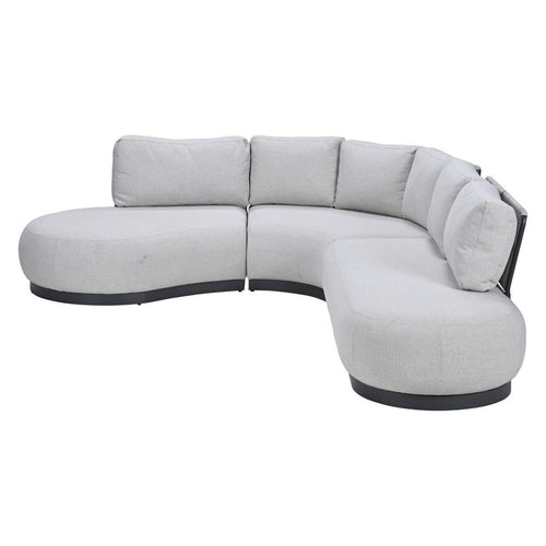 Garden Impressions Loungebank San Jose 3-delig links - valley sand