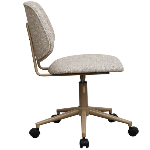 Furnhouse bureaustoel Alto - Beige - Stof (Bouclé) - 57x60x82