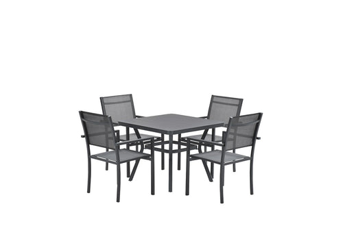 5-delige tuinset - Moon tuinstoelen - Douglas tuintafel