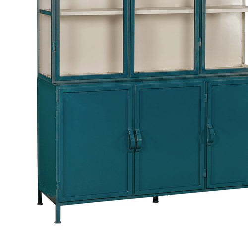 New Routz Vitrinekast Detroit Large blauw/zand