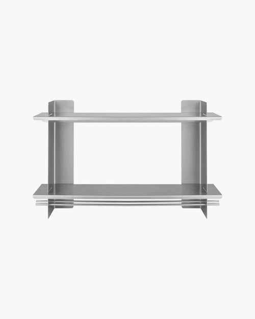 noo.ma Tivo Shelf 70, roestvrijstalen zwevende wandplank 70 cm