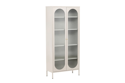 Rebellenclub vitrinekast makani - 180x80cm - greige - vtwonen shop