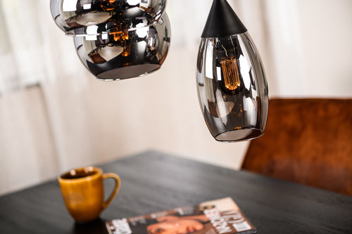 Duverger® hanglamp Noël - gerookt glas - 9 lichtpunten - vtwonen shop