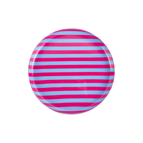 Present Time dienblad Animado Medium - roze - Ø22cm