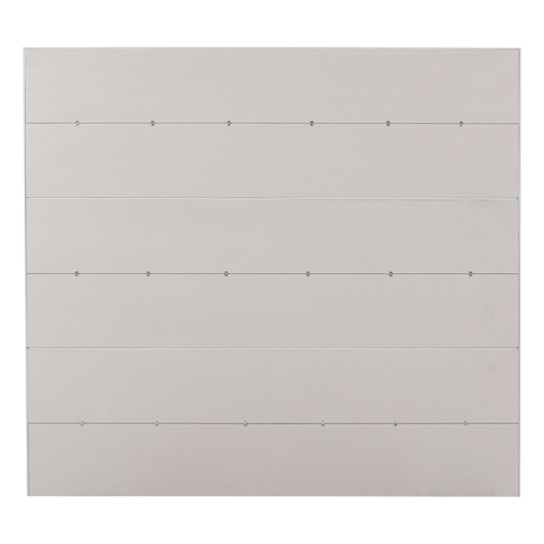 WOOOD vitrinekast combinatie Klink - Grenen - Mist - 180x200x35