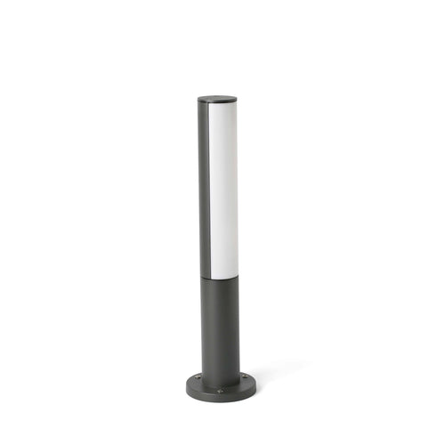 Faro Beret-1 - LED Outdoor Tuinpaal Kort Donkergrijs IP54