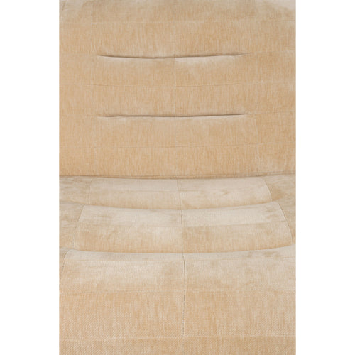 Dutchbone Wyatt Fauteuil Velours Beige - vtwonen shop