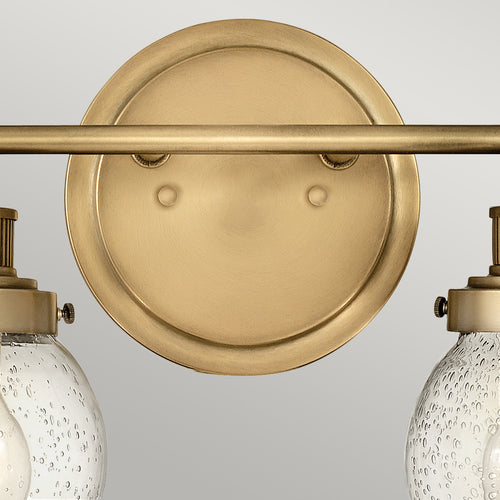 Elstead Hinkley Poppy Badkamer Wandlamp Heritage Messing, IP44