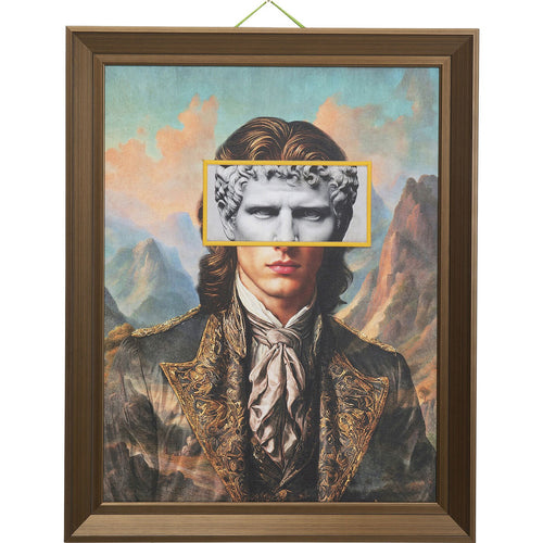 Kare Design Schilderij LED gentleman 80x100cm