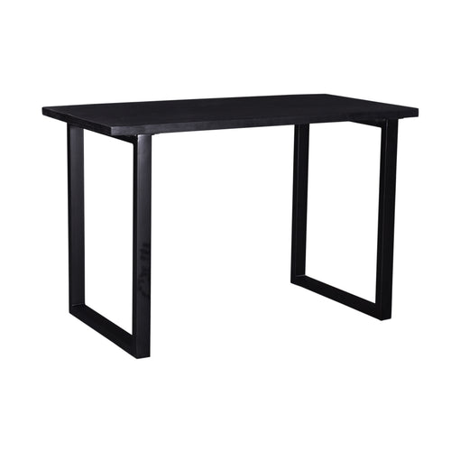 Giga Meubel Bartafel Martin - Zwart Mangohout - 140x70x90cm