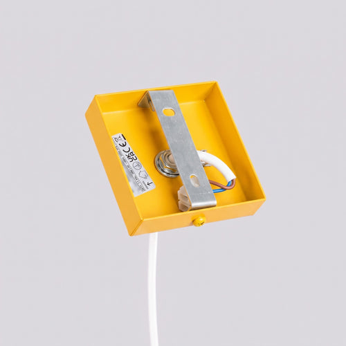 Sollux Lighting Hanglamp RAYO 1 geel - 8x8x118cm