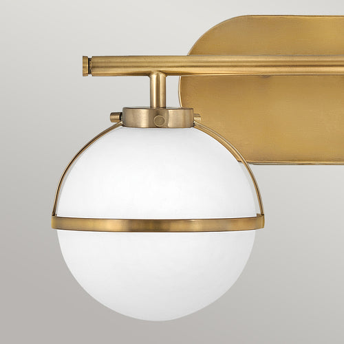 Elstead Hinkley Hollis Badkamer Wandlamp Heritage Messing, IP44