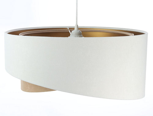 bpskoncept hanglamp Galaxy Elegant - beige-wit - Ø50 cm