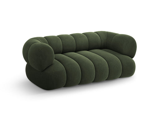 Cosmopolitan Design Bank Koge 2-zits, flueel groente - 95x180x70cm