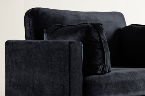 BRAM Fauteuil Renzo - Zwart Velours - vtwonen shop