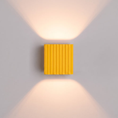 Sollux Lighting Wandlamp RIFF geel G9 - 10x12x10cm