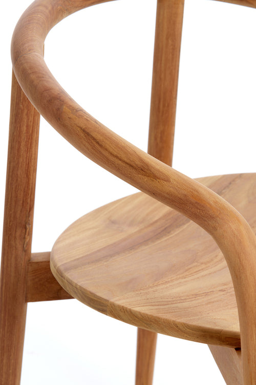 Light & Living eetkamerstoel PALCA - 59x53x74cm - bruin - vtwonen shop