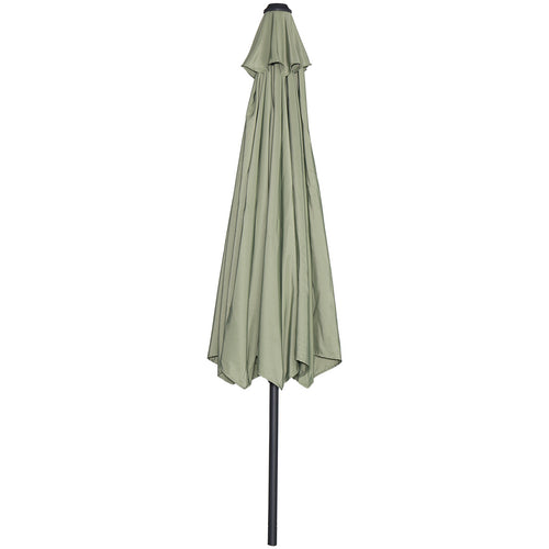 Lotus parasol - Ø300 cm - carbon black - olijf