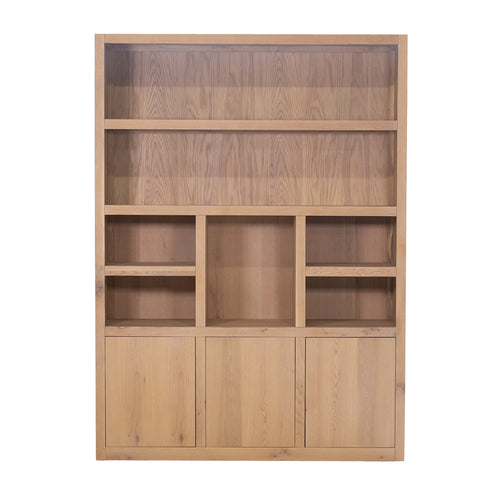 DÉJA Living Wandkast Liam - Naturel Eikenhout - 160x46x220cm - vtwonen shop