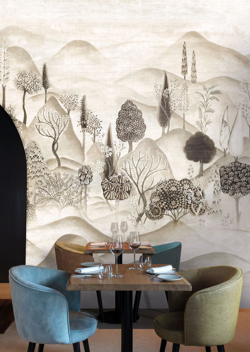 Masureel behang natuurmotief wit - 53 cm x 10.05 m - 630964 - vtwonen shop