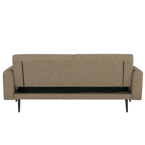 Giga Meubel Slaapbank Jason - Taupe Stof - 209x91x85cm