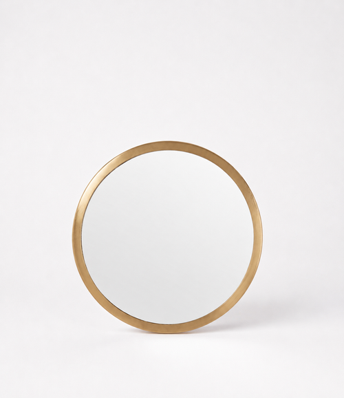 vtwonen Kleine Ronde Spiegel Goud - Wandspiegel - Woonaccessoires - Wanddecoratie - Spiegel Rond - 30cm