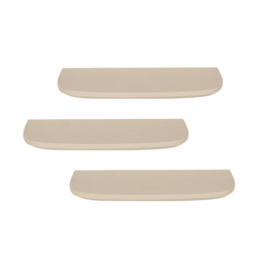 StarFurn Wandplank Gusta - Zandkleur Hout - Set van 3 - 60x20x15cm - vtwonen shop