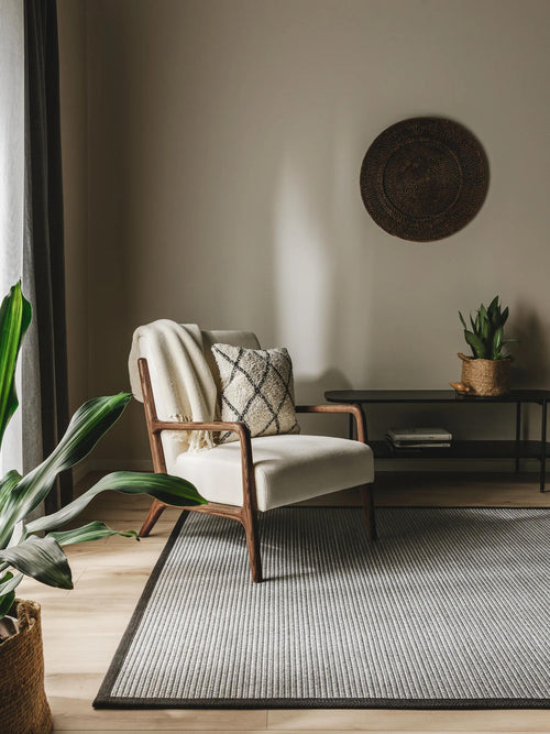 benuta binnen- en buitenkleed Nandi - grijs - 120x170 cm