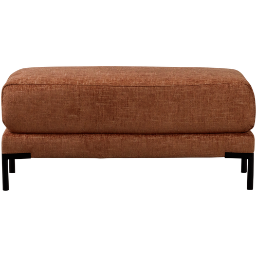 vtwonen poef Couple - Polyester - Rust Melange - 44x50x100 - vtwonen shop