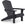 Keter Troy Adirondack Tuinstoel - 81x93x96,5cm – Terracotta